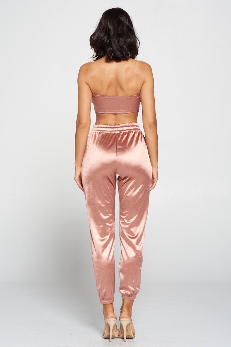 Tube Top Pant Set - LOLA LUXE