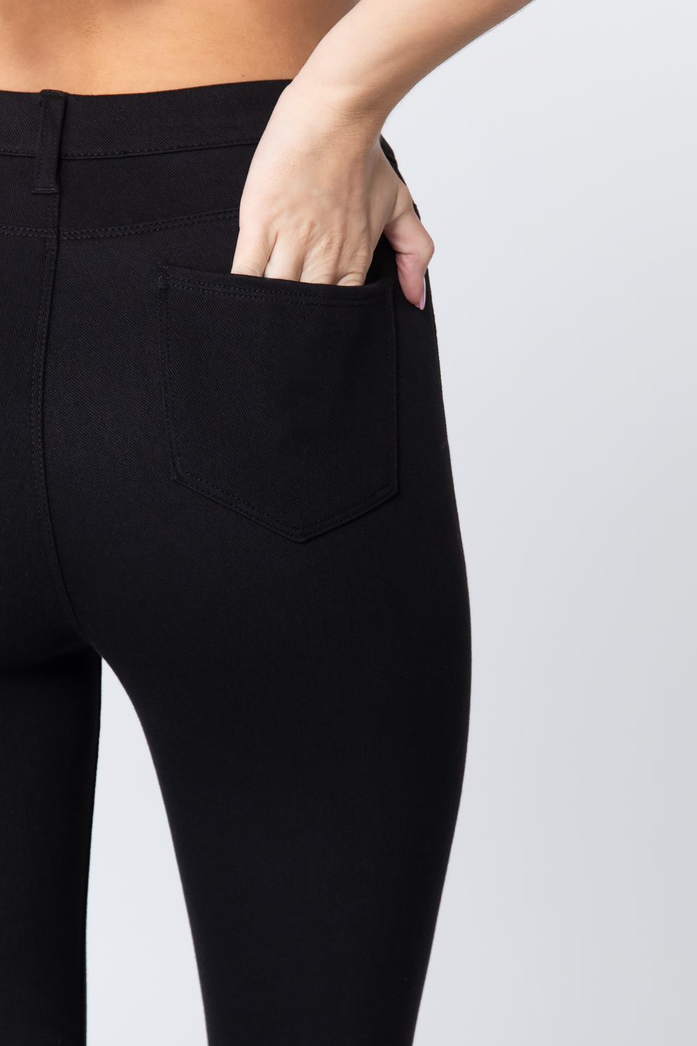 Knit Twill Jeggings - LOLA LUXE