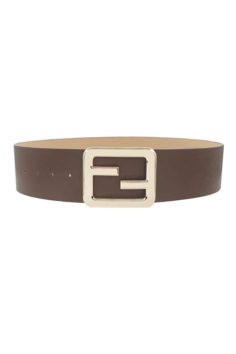 Mirrored Buckle Belt - LOLA LUXE