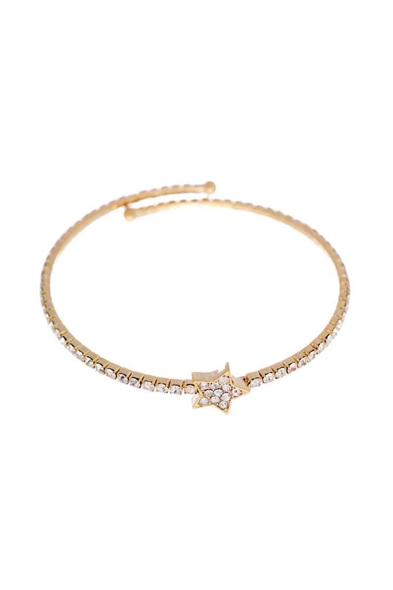 Cute Fashion Rhinestone Star Bracelet - LOLA LUXE