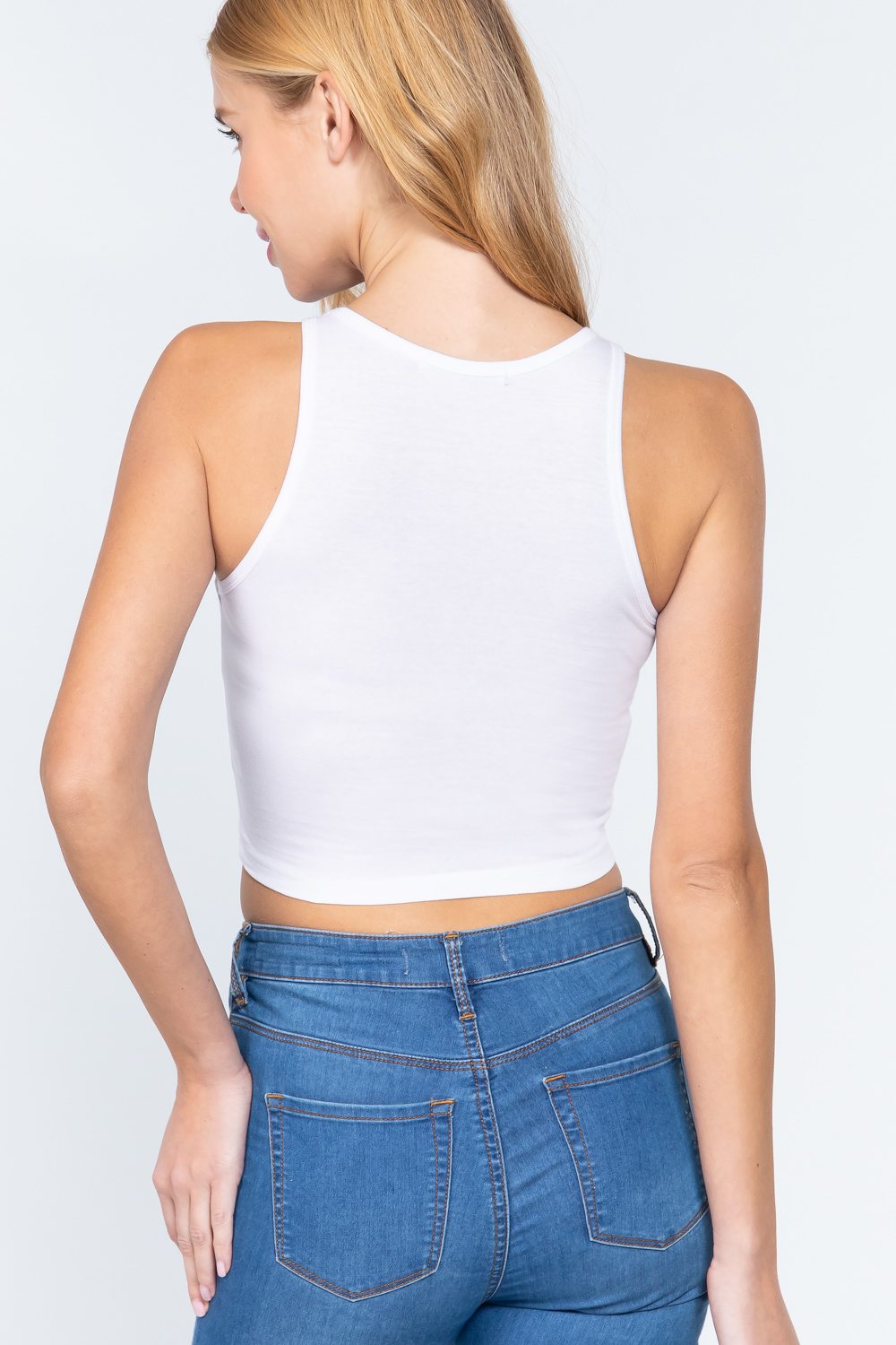 Halter Neck Crop Top - LOLA LUXE