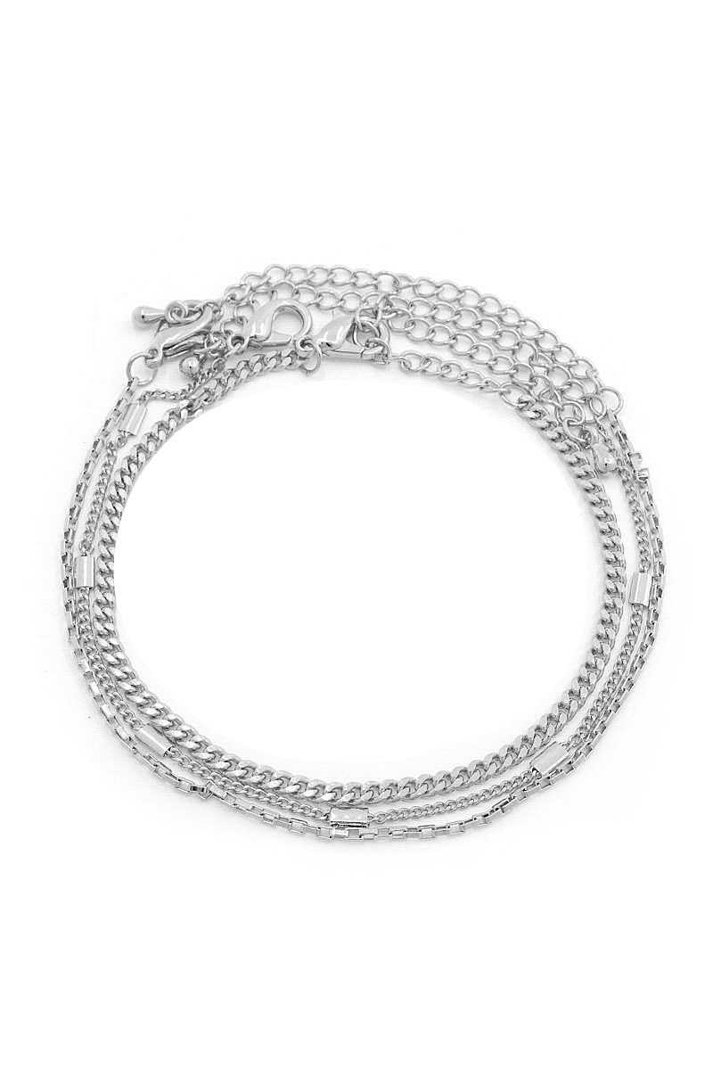 Sodajo Curb Link Metal Bracelet Set - LOLA LUXE