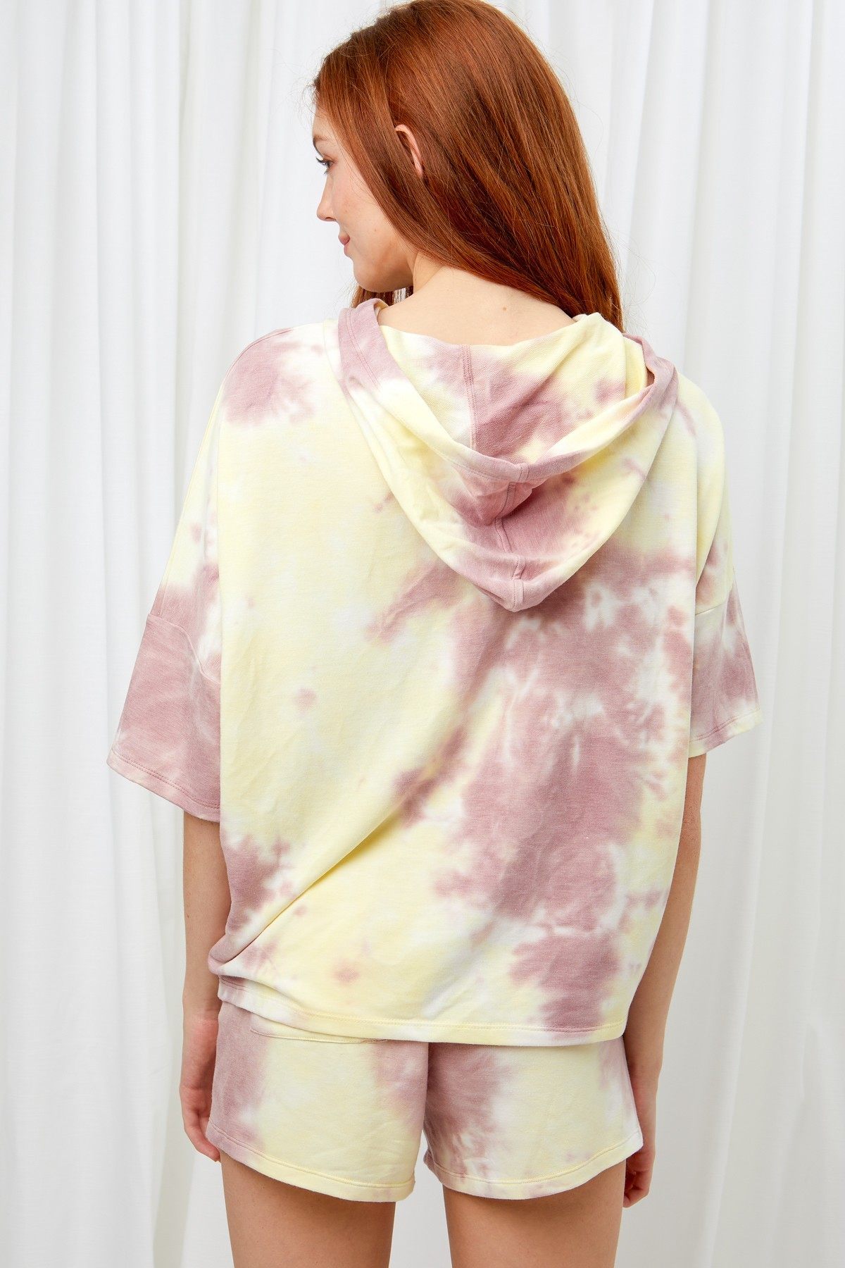 Knit Tie Dye Hoodie - LOLA LUXE