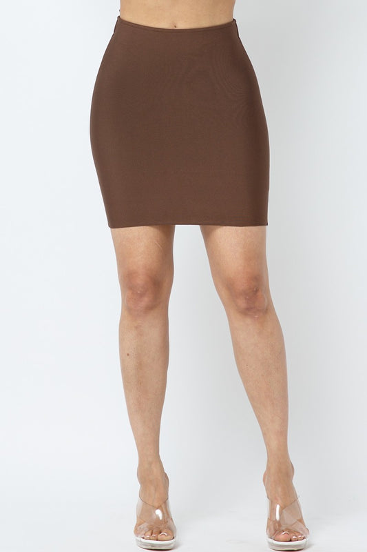 Bandage Mini Skirt - LOLA LUXE