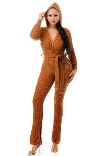 Monroe Hooded Jumpsuit - lolaluxeshop