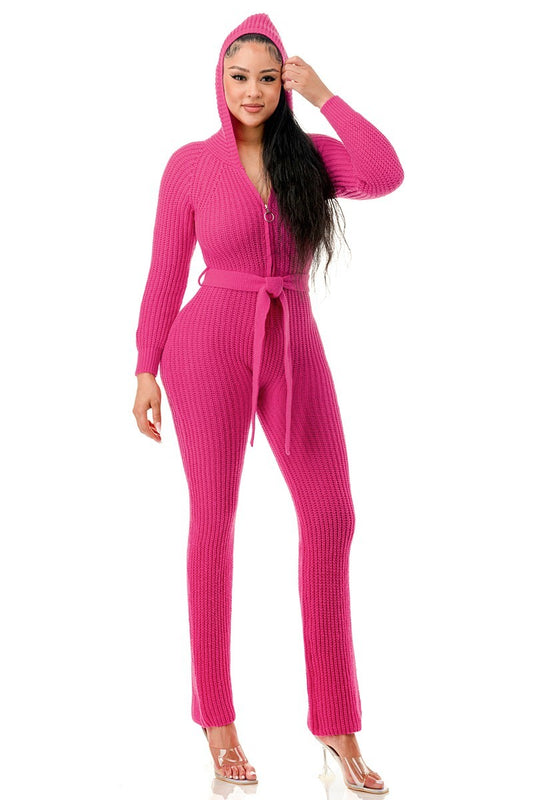 Monroe Hooded Jumpsuit - lolaluxeshop