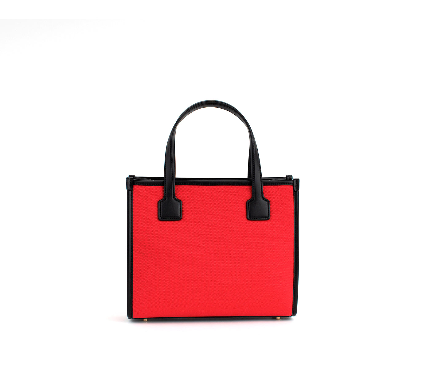 Oasis - Red Tartan Vegan Canvas Bag - lolaluxeshop