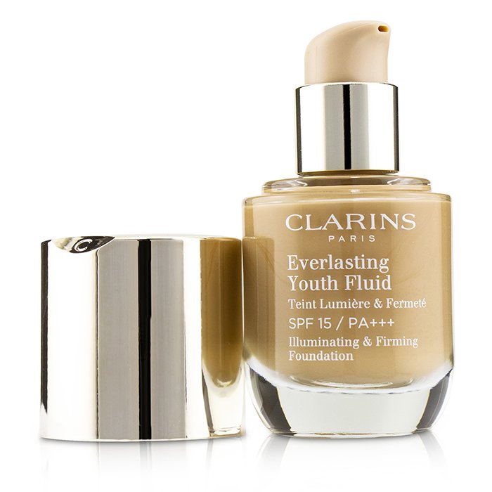 CLARINS Everlasting Youth Fluid Illuminating & Firming Foundation SPF 15 - LOLA LUXE