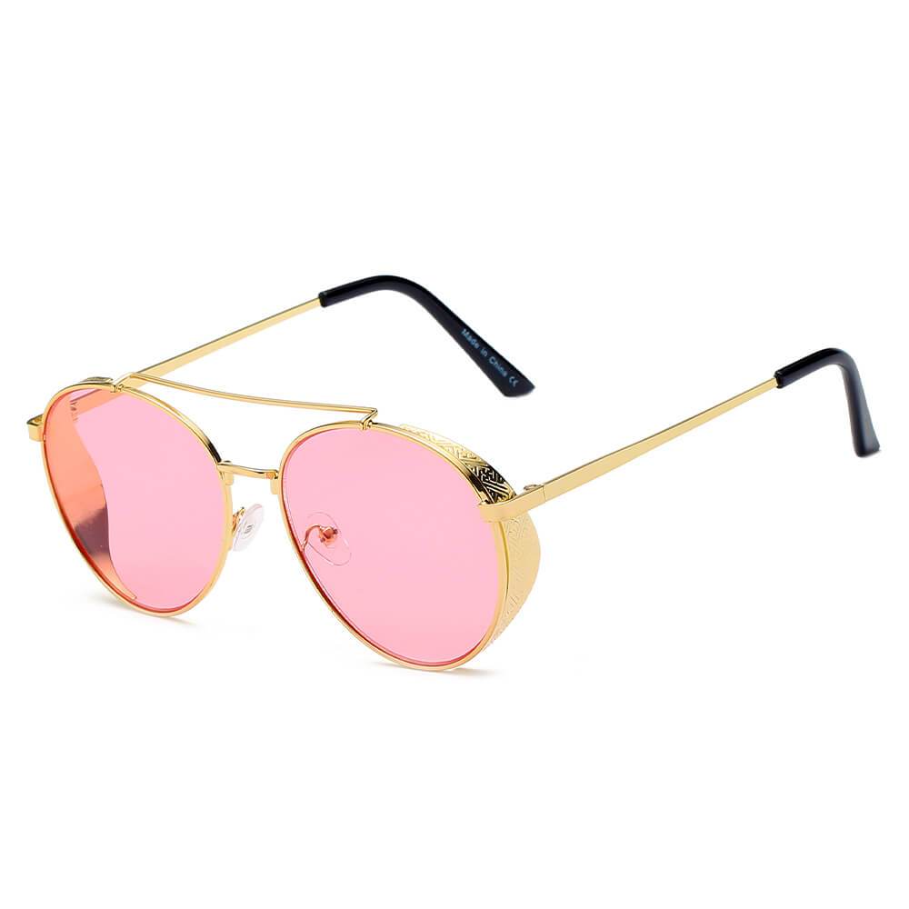 LAREDO | Modern Aviator Brow Bar Aviator Fashion Sunglasses - lolaluxeshop