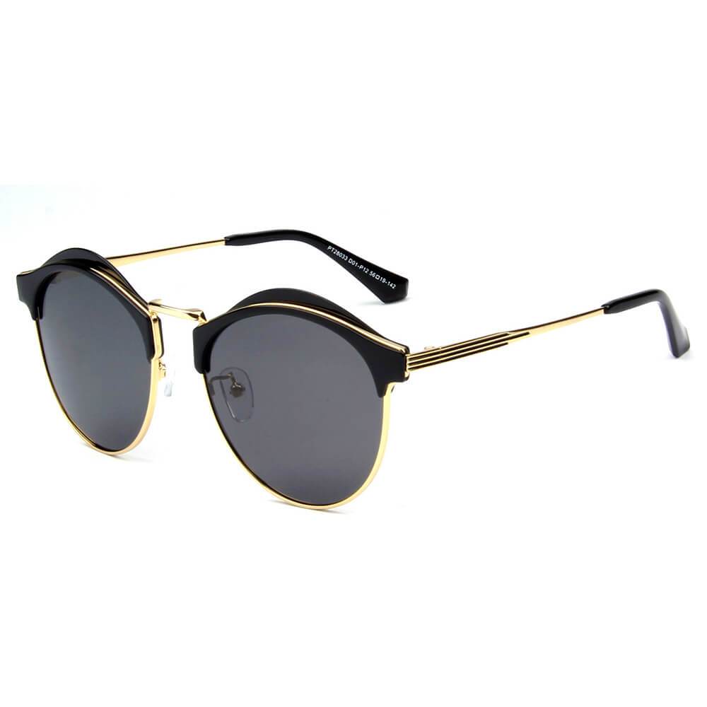 PERUGIA | Women Round Polarized Fashion Sunglasses - lolaluxeshop