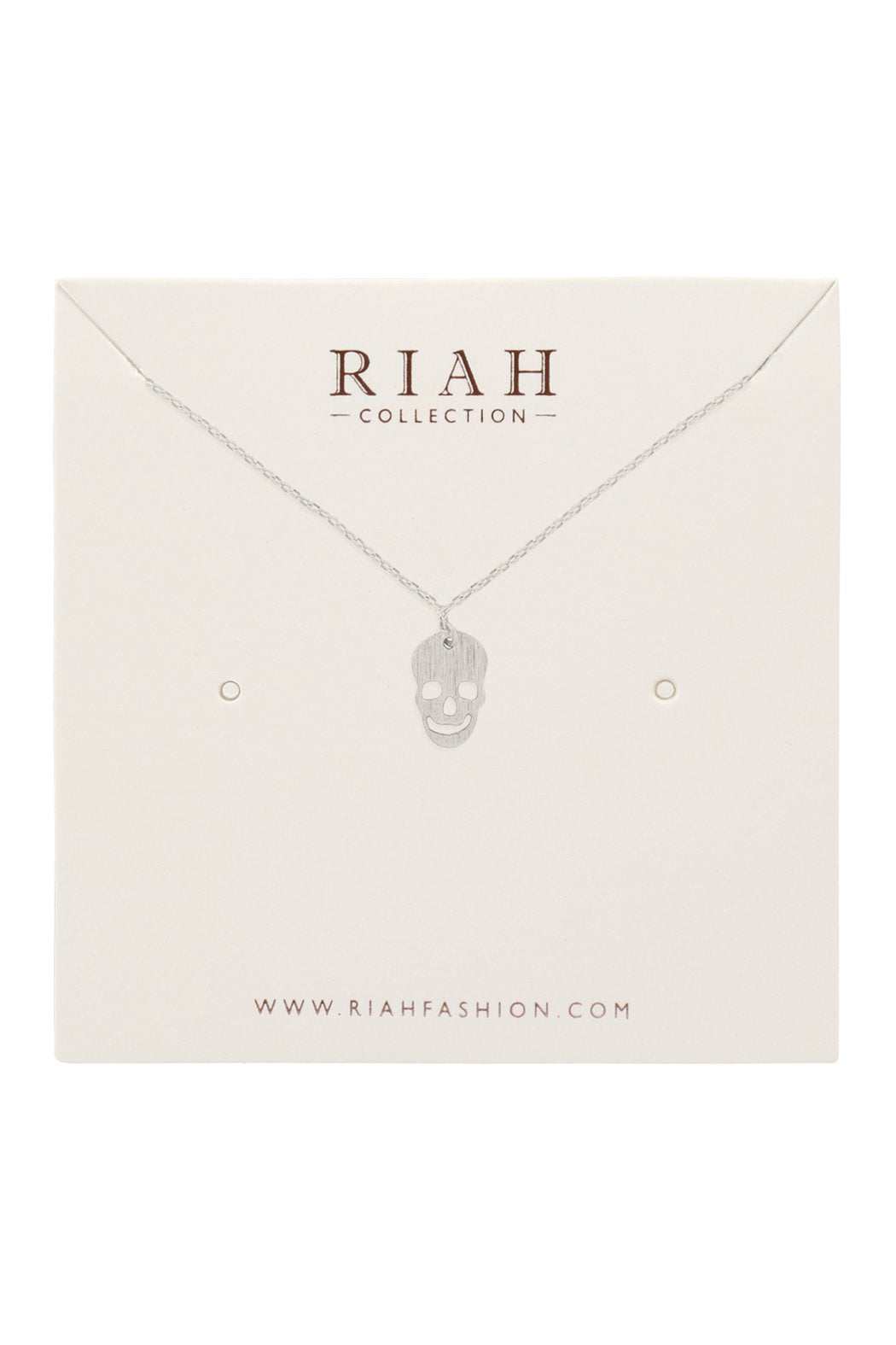 Hdnb3n279 - Skull Pendant Necklace - LOLA LUXE