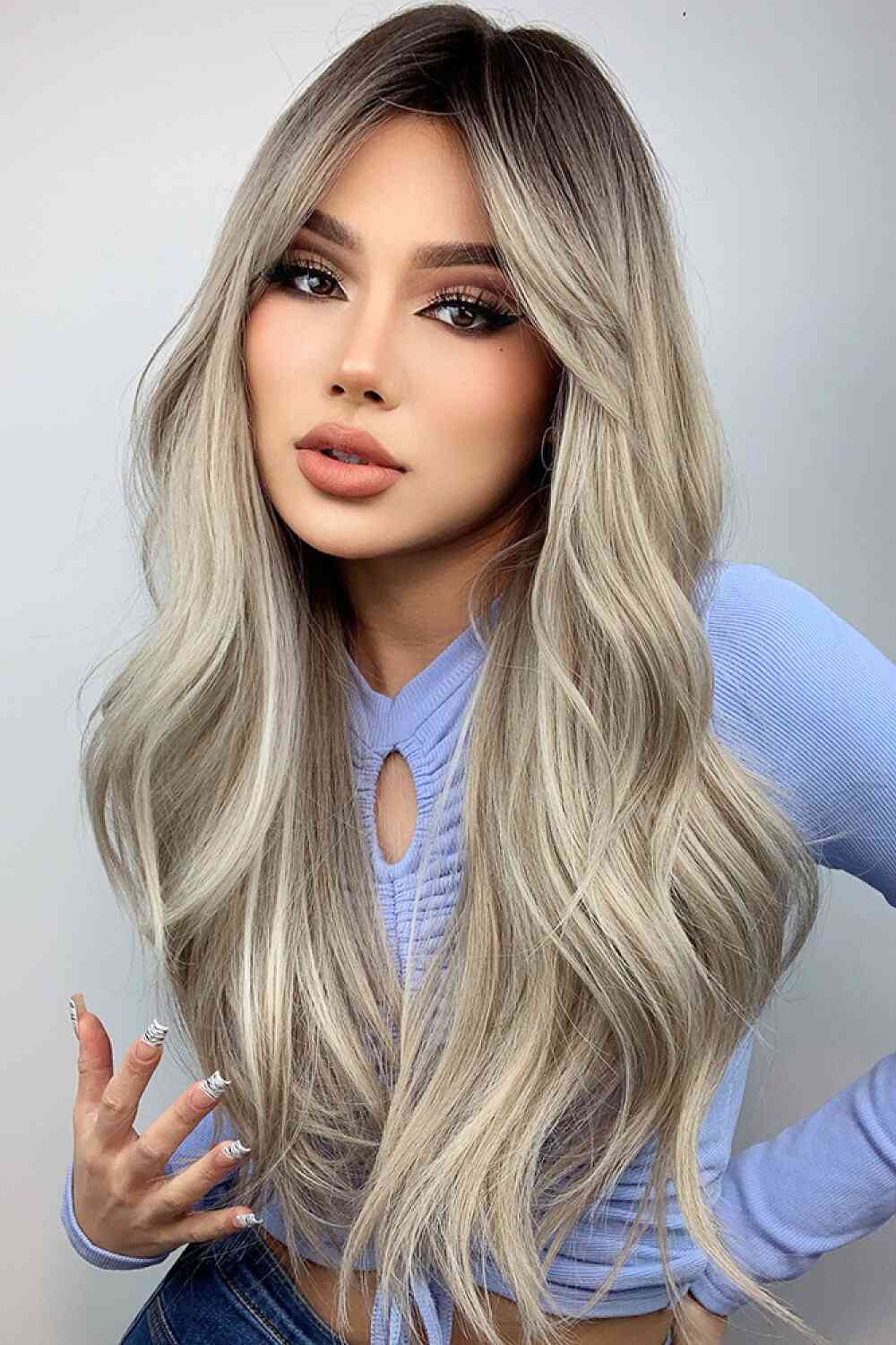 Full Machine Long Wave Wigs 26'' - lolaluxeshop