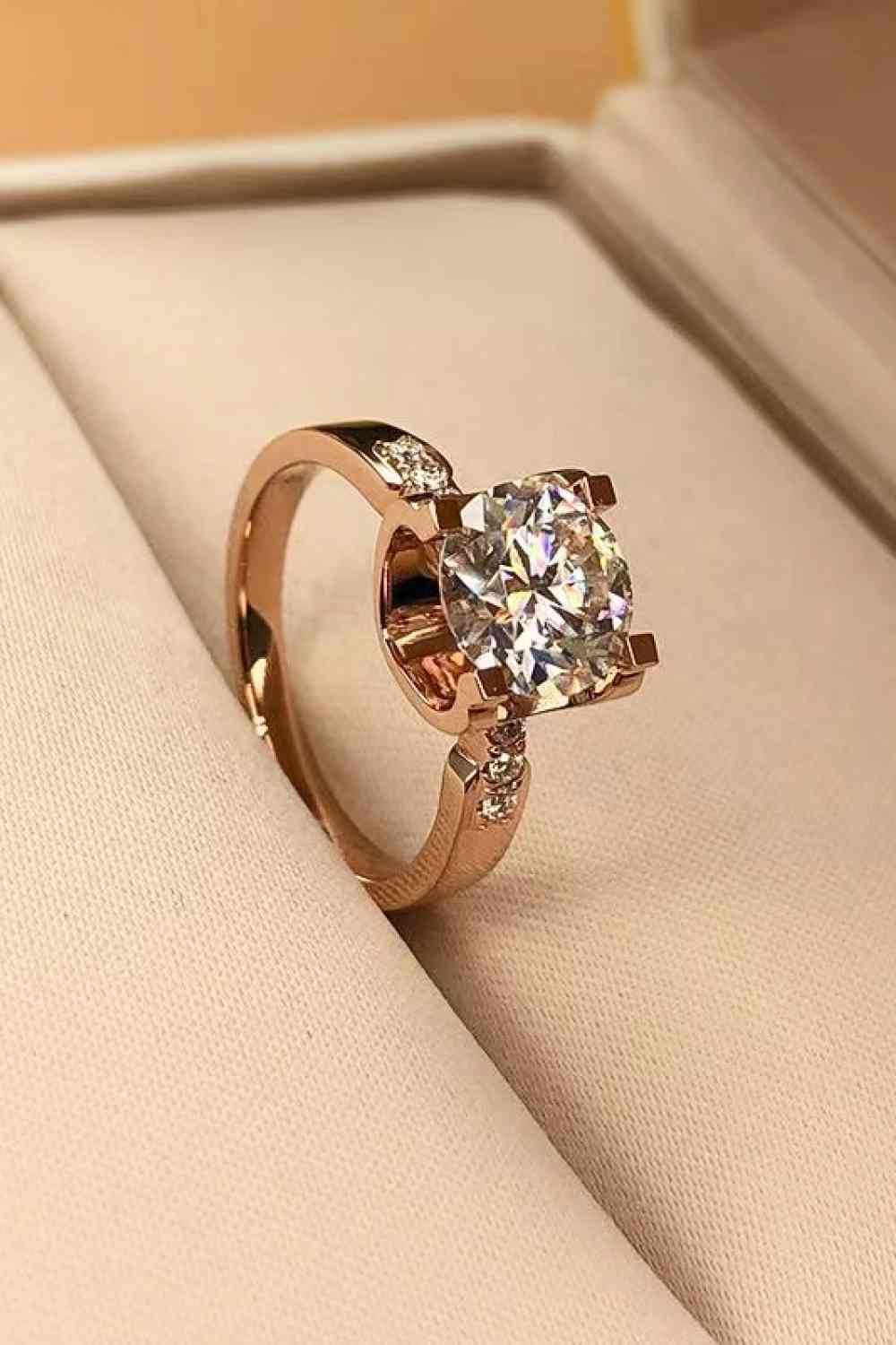 1 Carat Moissanite Ring - lolaluxeshop