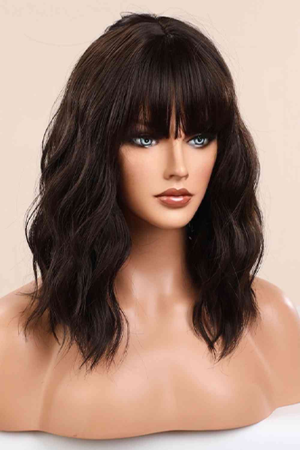 Natural Looking Synthetic Full Machine Bobo Wigs 12'' - lolaluxeshop