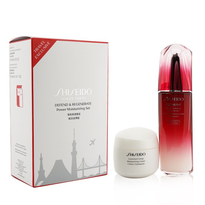 SHISEIDO - Defend & Regenerate Power Moisturizing Set - lolaluxeshop