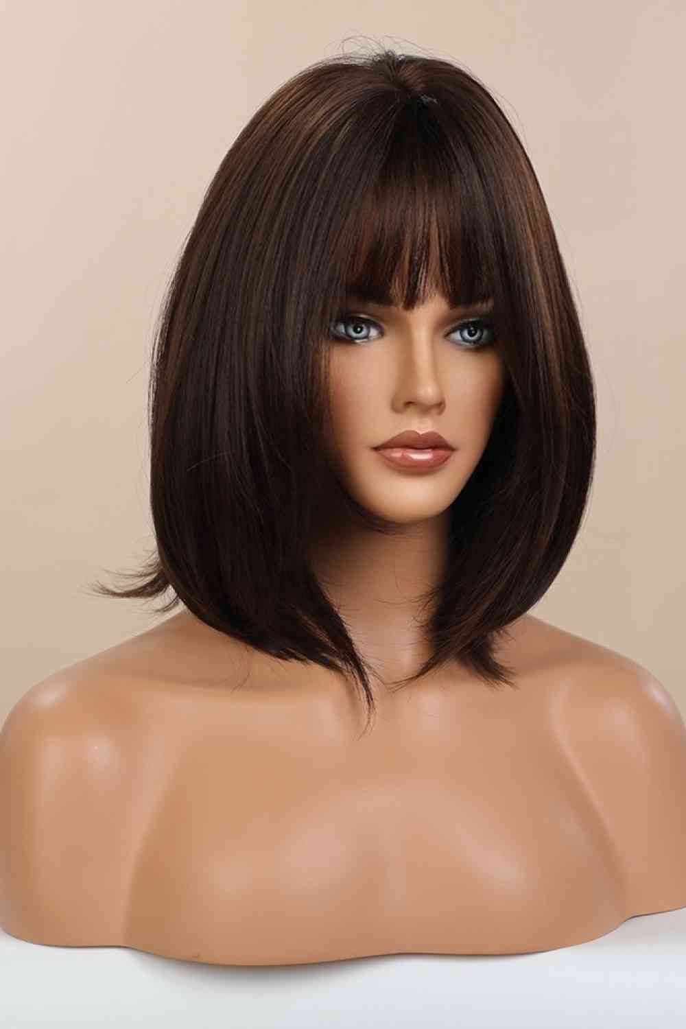 Full-Machine Bobo Synthetic Wigs 9'' - lolaluxeshop