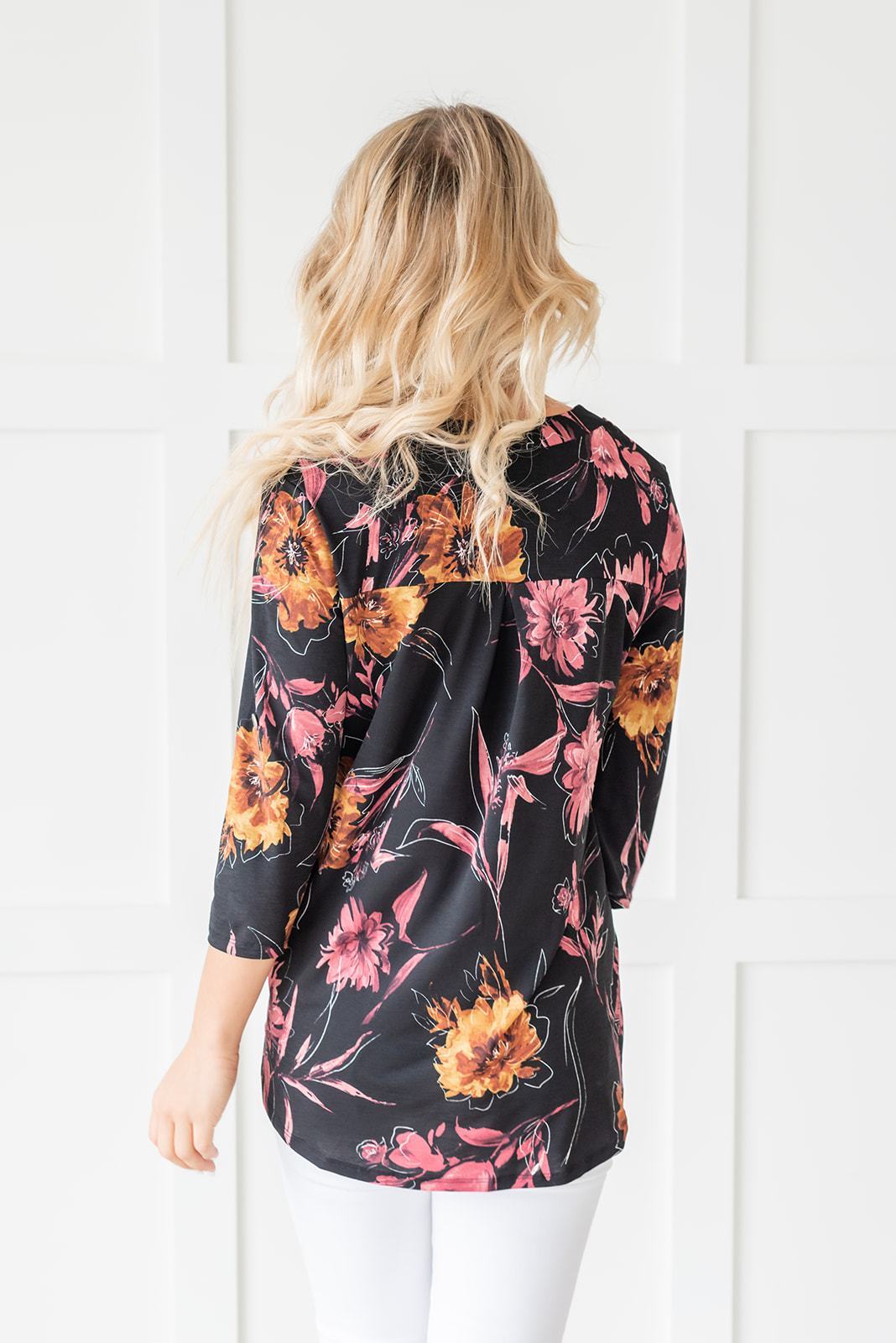 Lift My Spirits Floral Top - LOLA LUXE