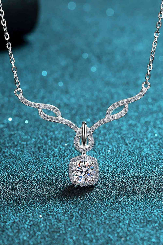 Right On Trend Moissanite Pendant Necklace - lolaluxeshop