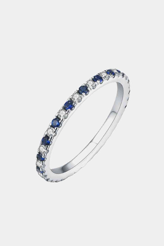 Moissanite Lab-Grown Sapphire Rings - lolaluxeshop