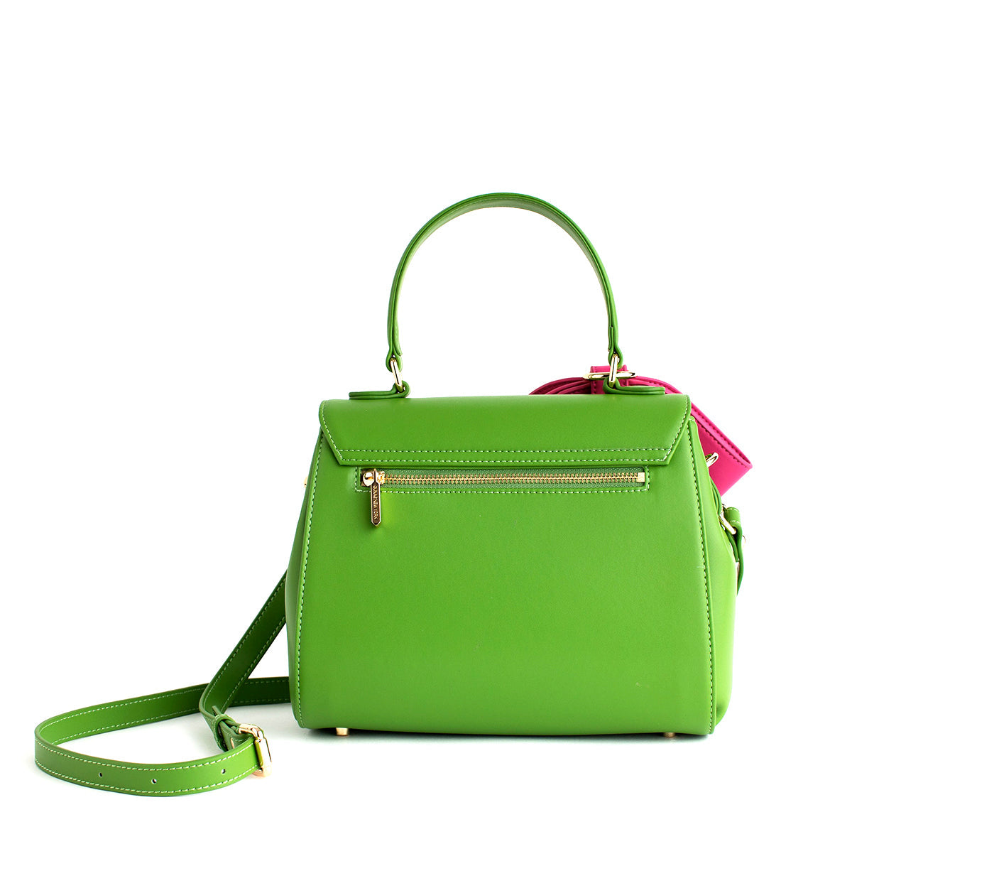 Cottontail - Neon Green Vegan Leather Bag - lolaluxeshop