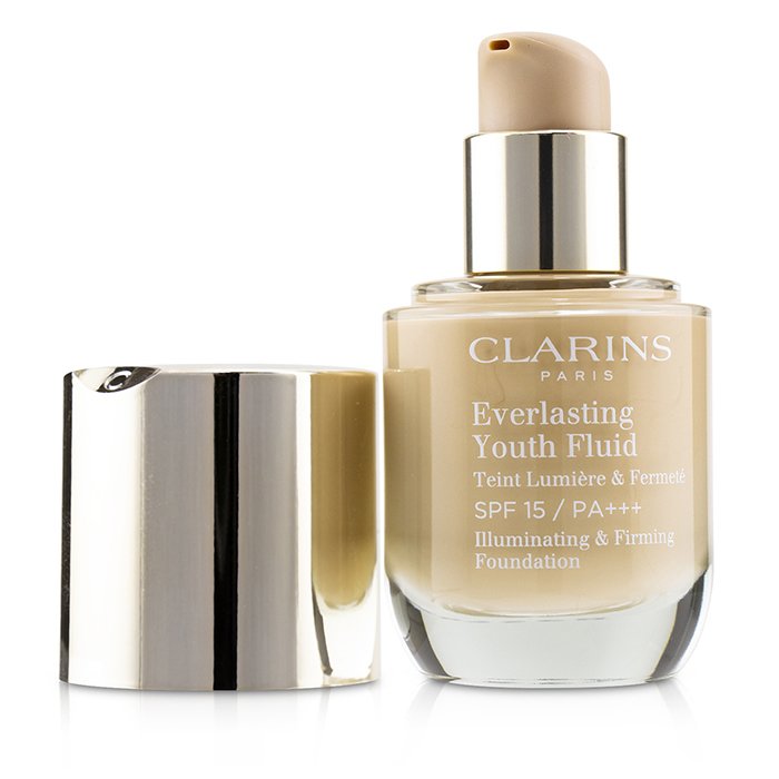 CLARINS Everlasting Youth Fluid Illuminating & Firming Foundation SPF 15 - LOLA LUXE