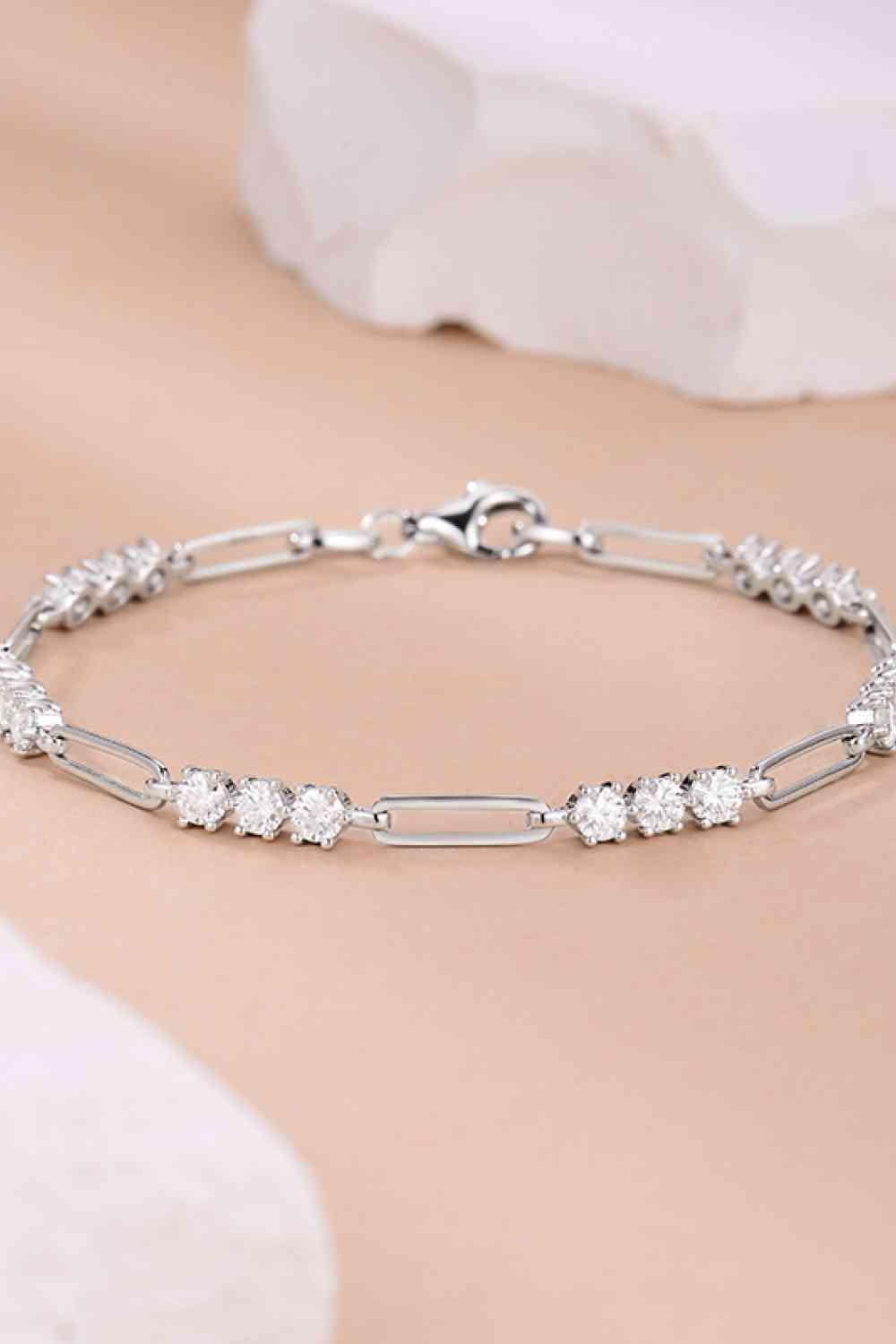 1.8 Carat Moissanite 925 Sterling Silver Bracelet - lolaluxeshop