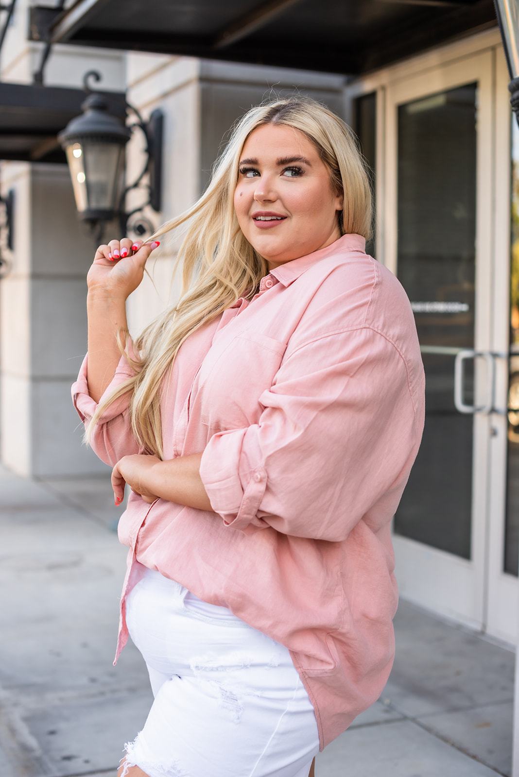 Summertime Memories Button-Down Shirt - LOLA LUXE