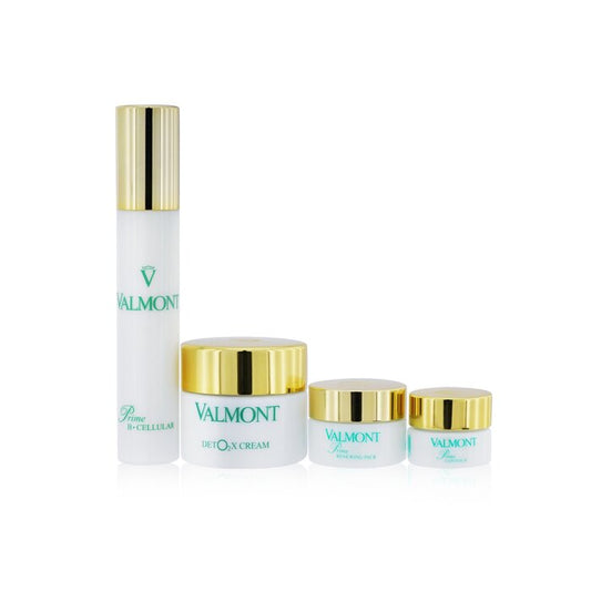 VALMONT - The Oxygen Symphony Set: Prime Renewing Pack 15ml + Prime B -Cellular 30ml + Prime Contour 5ml + Deto2x Cream 45ml - LOLA LUXE