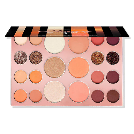 Alice+Jane Neutral Eyeshadow+Highlighter+Blusher Palette Honey Beauty Flavor - LOLA LUXE