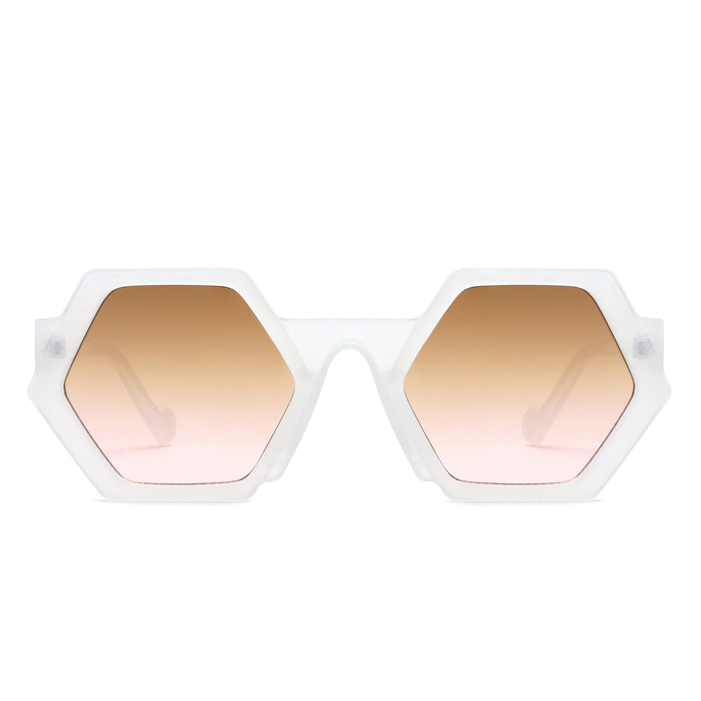 Starpath - Geometric Round Irregular Tinted Fashion Sunglasses - lolaluxeshop