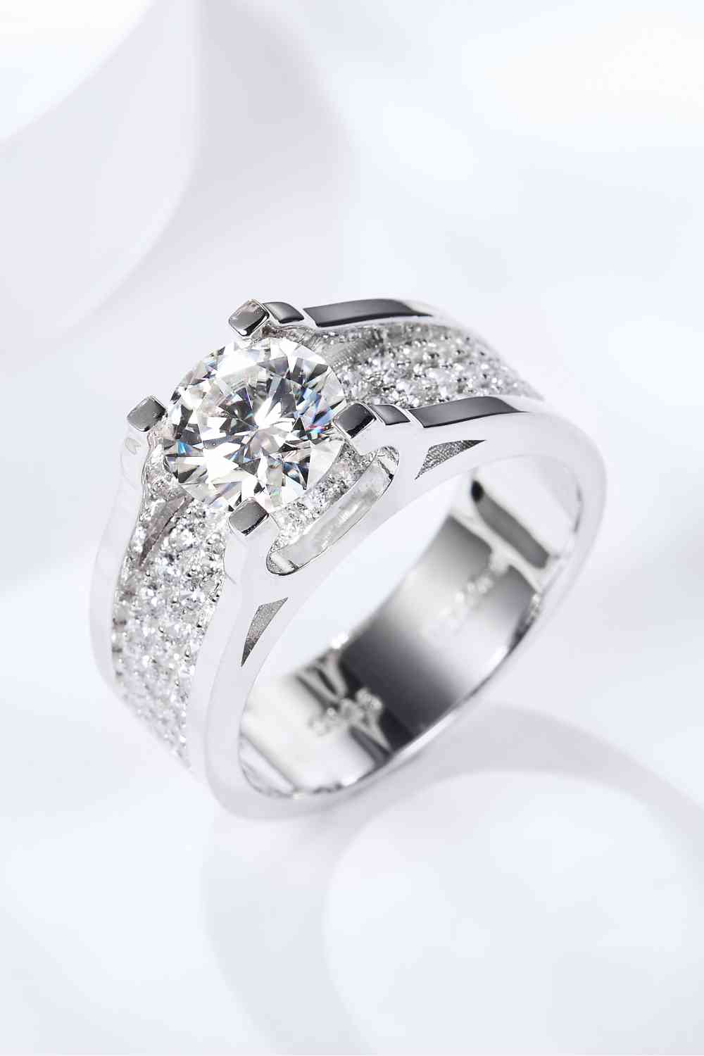 Made To Shine 1 Carat Moissanite Ring - lolaluxeshop