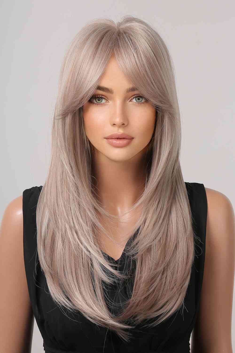 13*1" Full-Machine Wigs Synthetic Long Straight 22" - lolaluxeshop