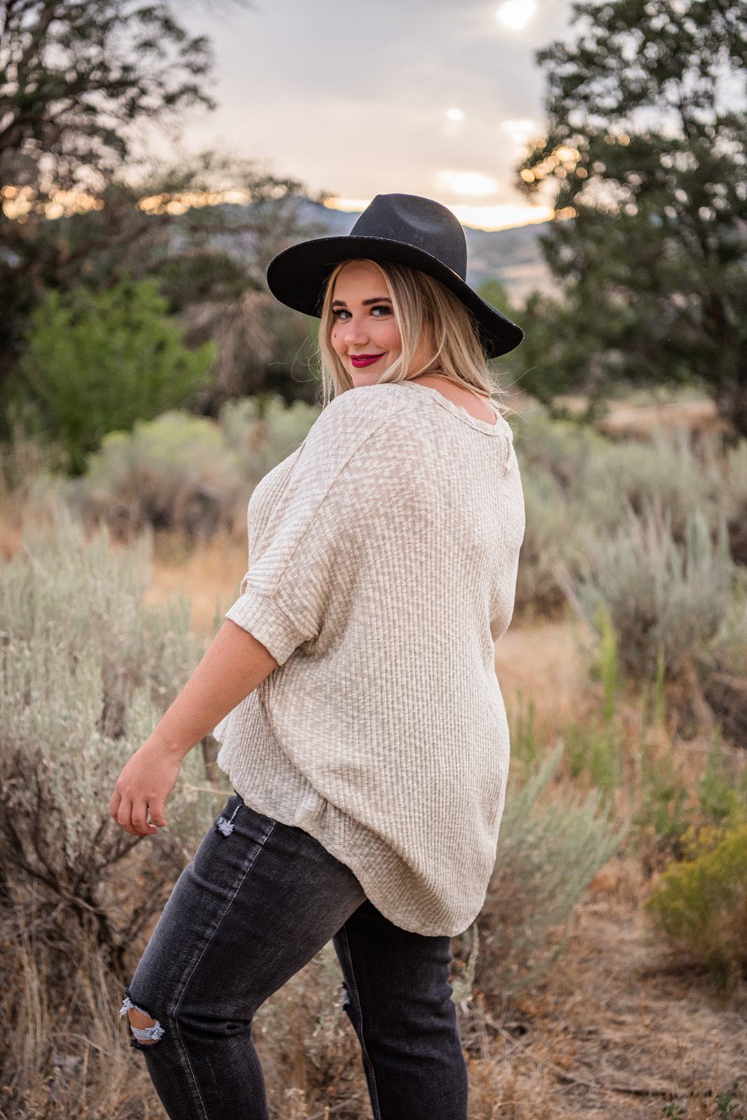 Worth Watching Knit Sweater - LOLA LUXE