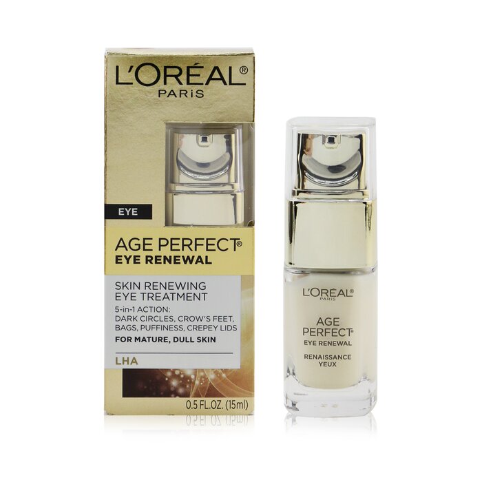 l'OREAL - Age Perfect Eye Renewal - Skin Renewing Eye Treatment - For Mature, Dull Skin - LOLA LUXE