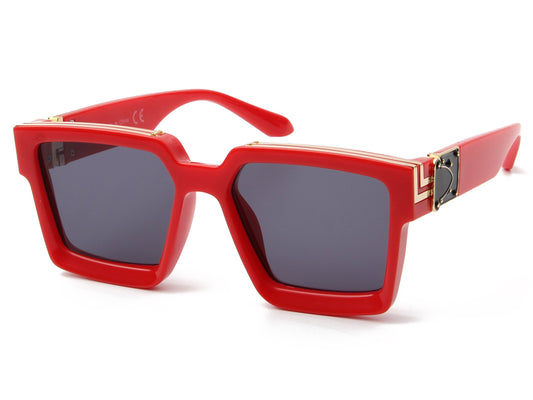 Evanston | Classic Retro Vintage Square Fashion Sunglasses - lolaluxeshop