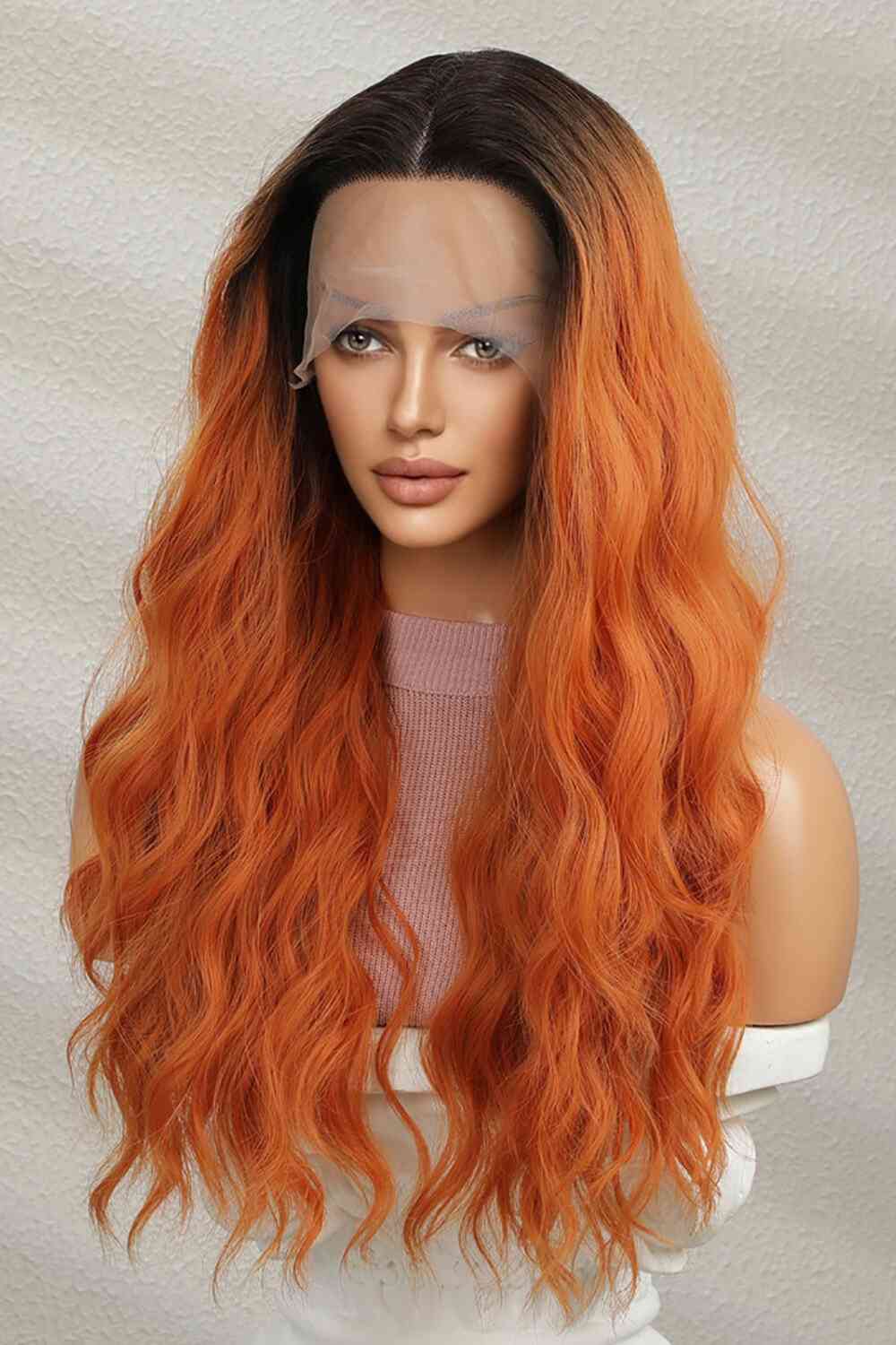 13*2" Lace Front Wigs Synthetic Long Wave 24" 150% Density - lolaluxeshop