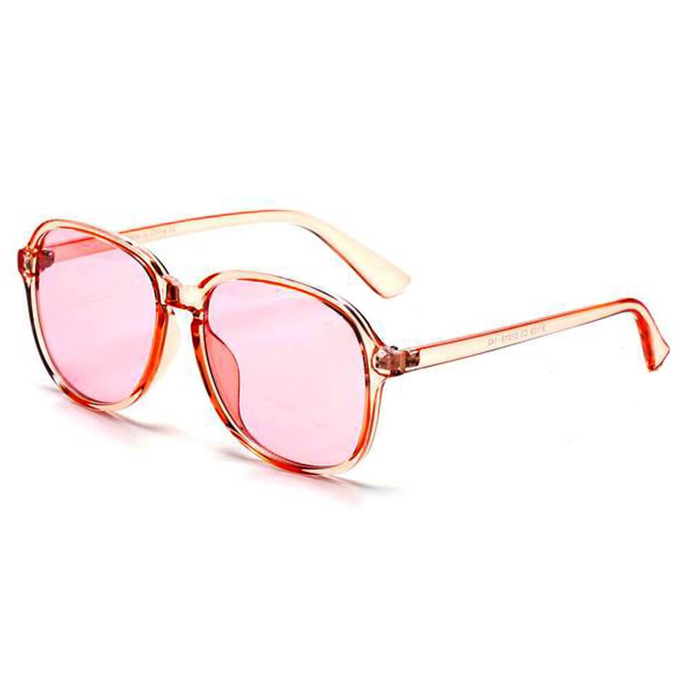 JEROME | Women Oversized Retro Round Pillowed Fashion Sunglasses - lolaluxeshop