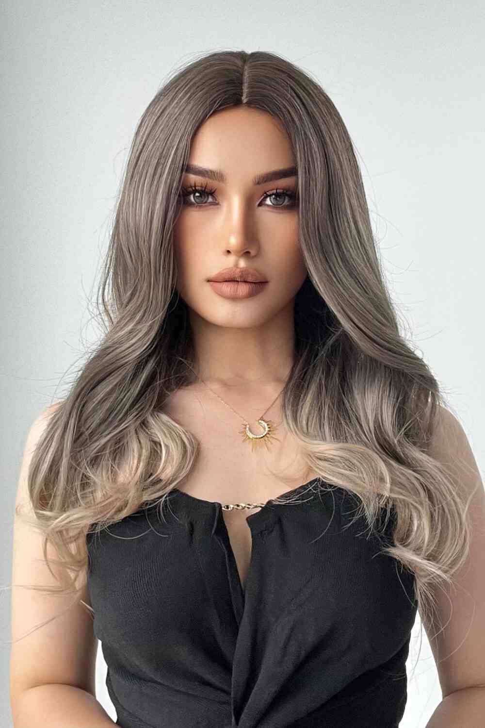 13*1" Full-Machine Wigs Synthetic Long Straight 24" - lolaluxeshop