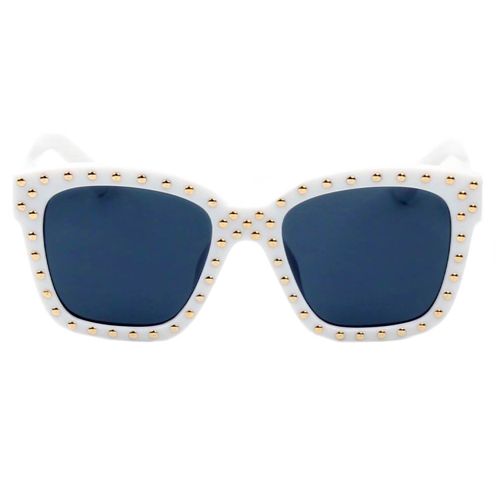 EPPING | Hipster Marquee Lights Square Frame Sunglasses - lolaluxeshop