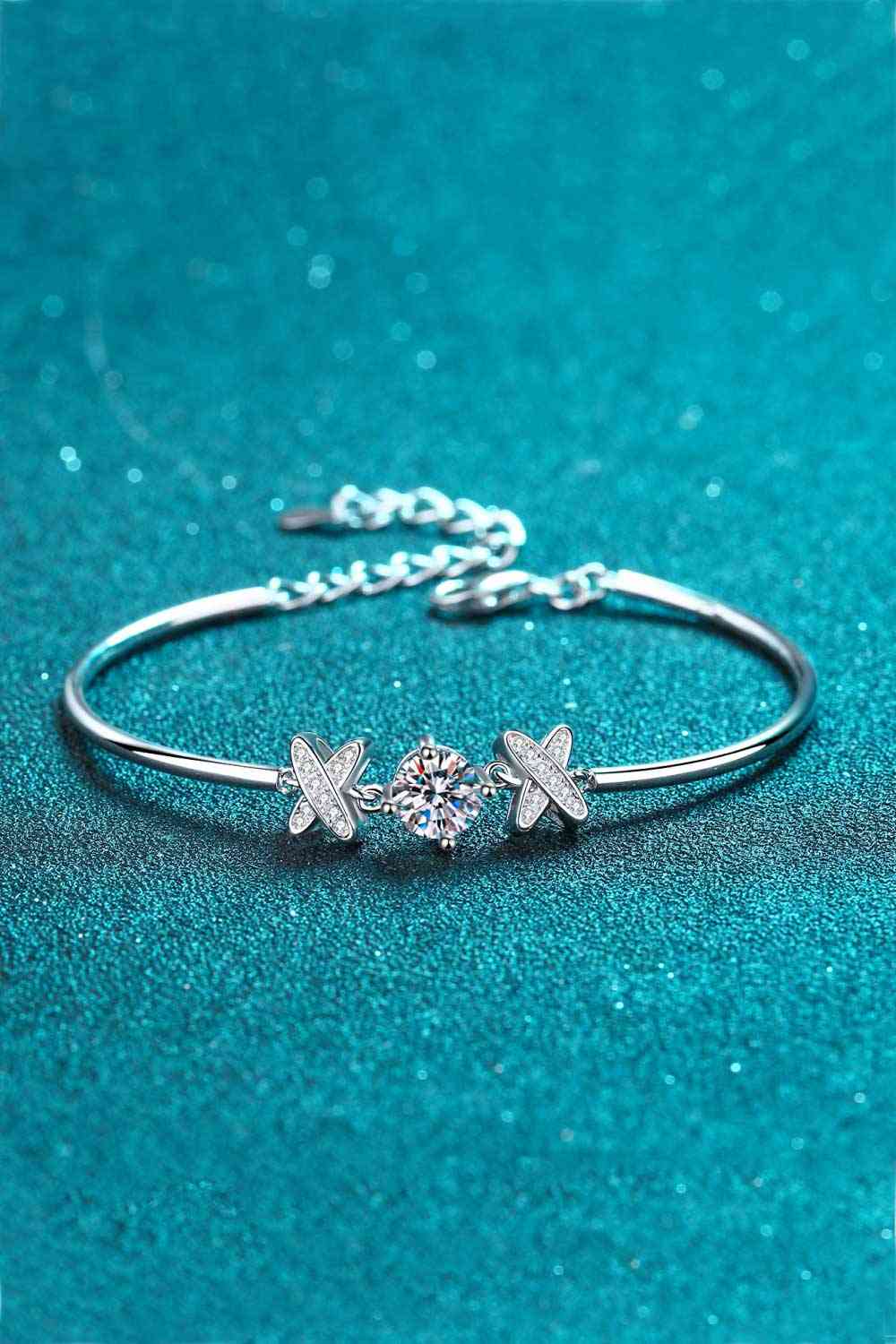 Adored Happy State of Mind 1 Carat Moissanite Bracelet - lolaluxeshop