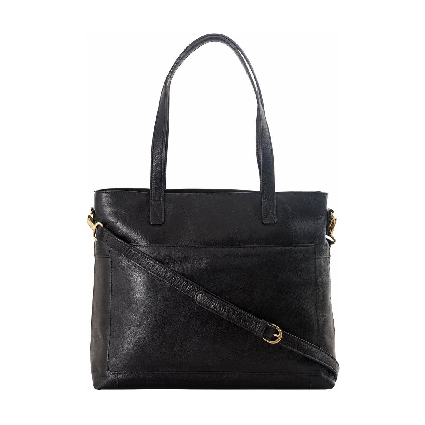 Sierra Leather Shoulder Bag With Sling Strap - LOLA LUXE