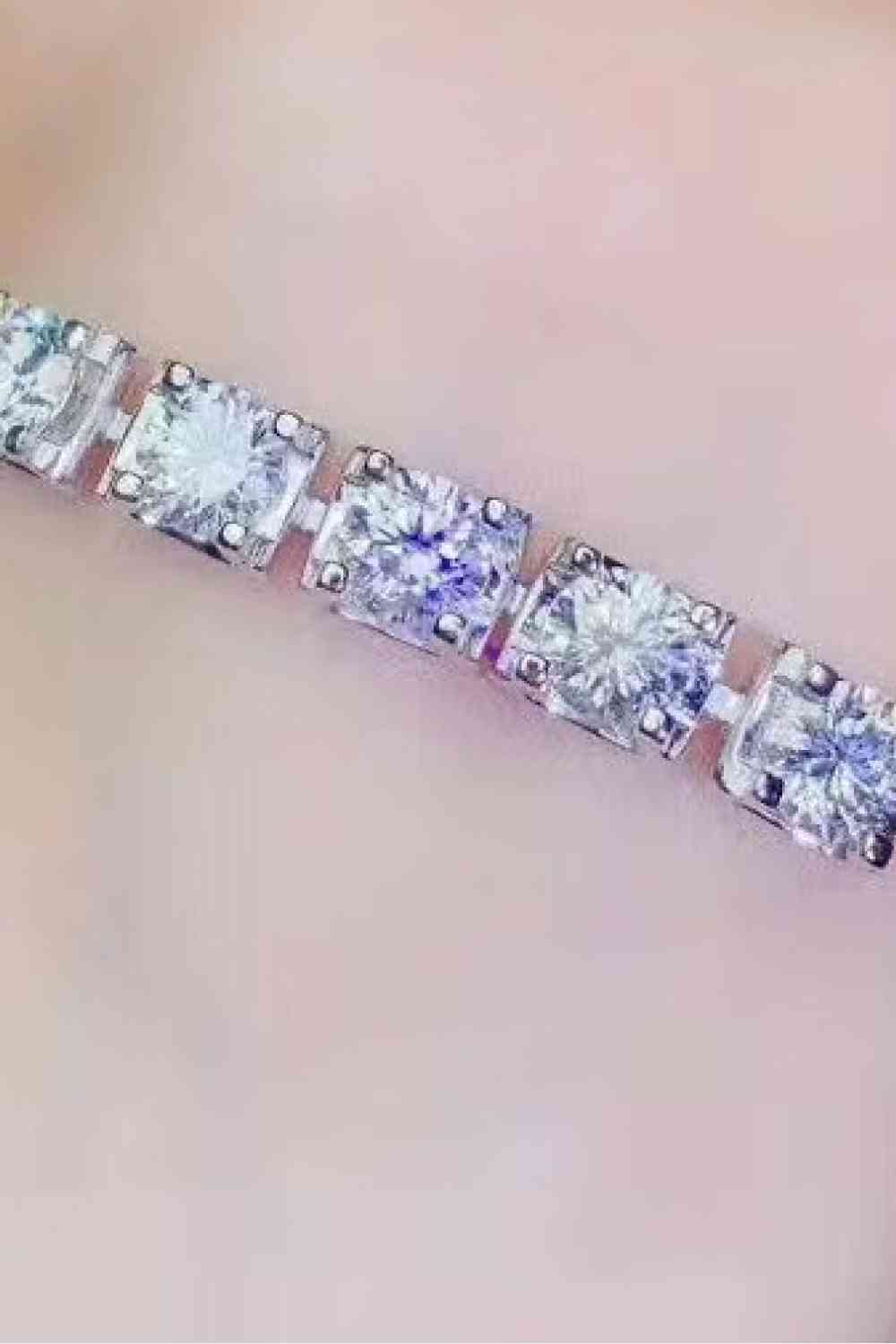 5 Carat Moissanite Lobster Clasp Bracelet - lolaluxeshop