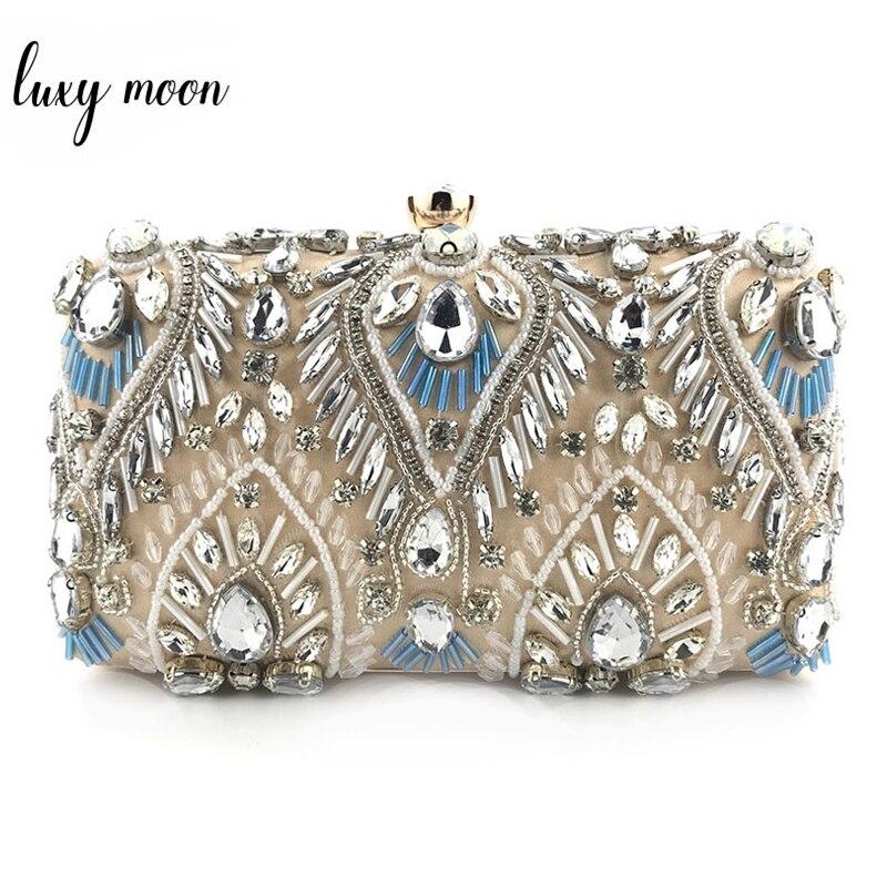 Clutch Handbag Luxury Diamond Rhinestone Clutch Bags Exquisite Female Clutches - LOLA LUXE