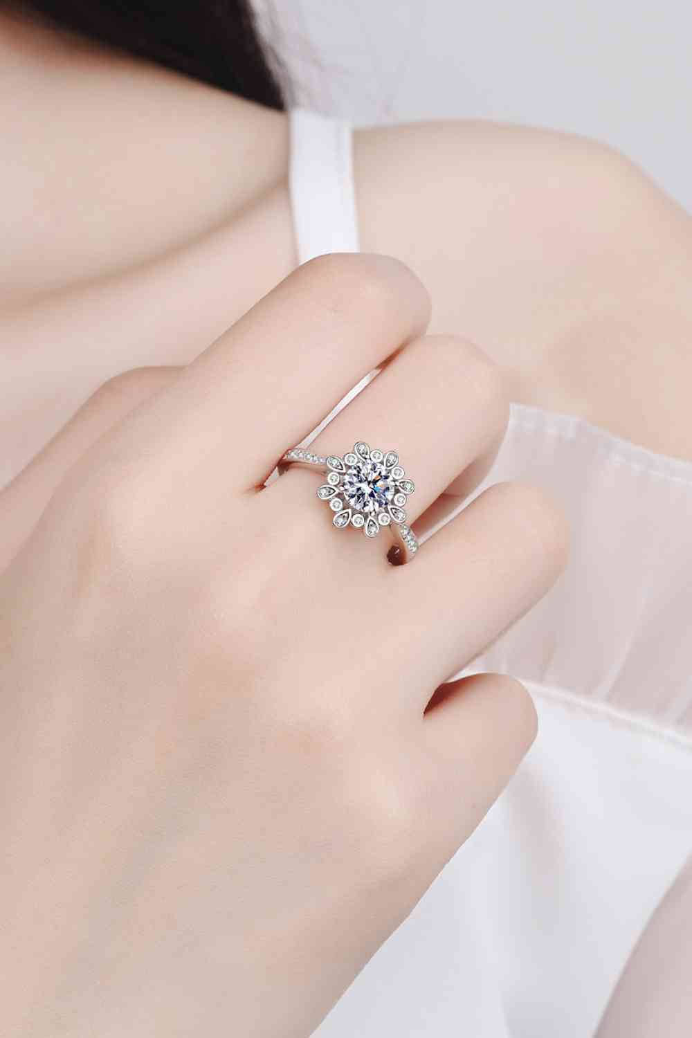 Can't Stop Your Shine 925 Sterling Silver Moissanite Ring - lolaluxeshop