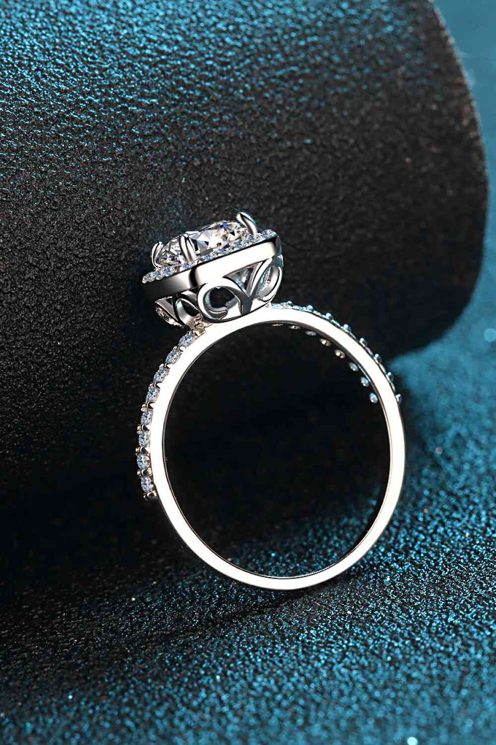 Square Moissanite Ring - lolaluxeshop