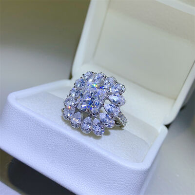 3 Carat Moissanite 925 Sterling Silver Ring - lolaluxeshop