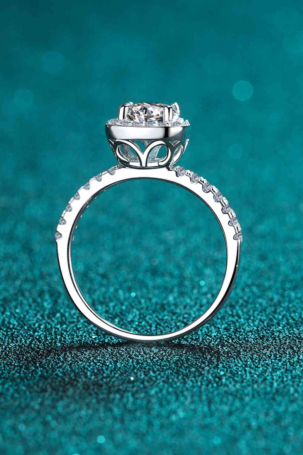 Square Moissanite Ring - lolaluxeshop