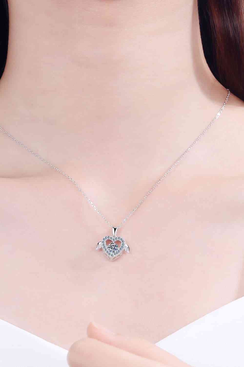 Moissanite 925 Sterling Silver Necklace - lolaluxeshop