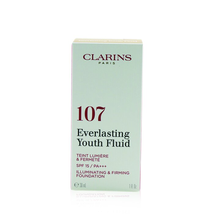 CLARINS Everlasting Youth Fluid Illuminating & Firming Foundation SPF 15 - LOLA LUXE