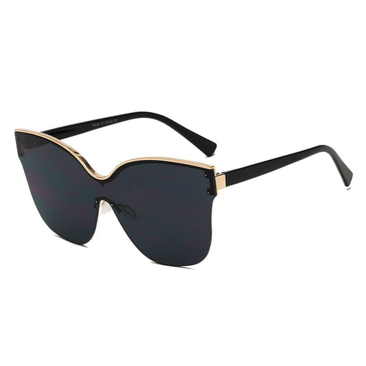 BARCELONA | Women Cat Eye Oversize Sunglasses - lolaluxeshop